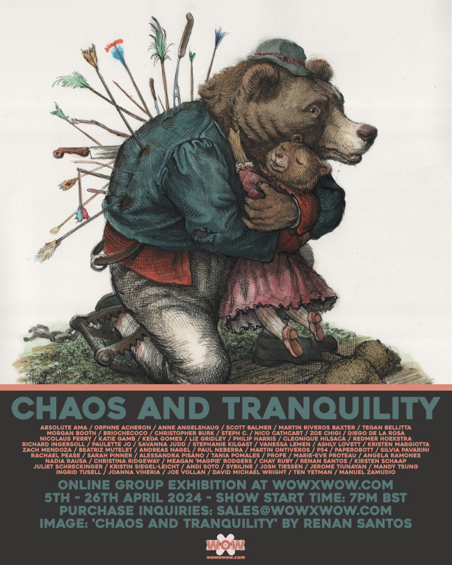 Chaos and Tranquility - Flyer (Renan Santos)