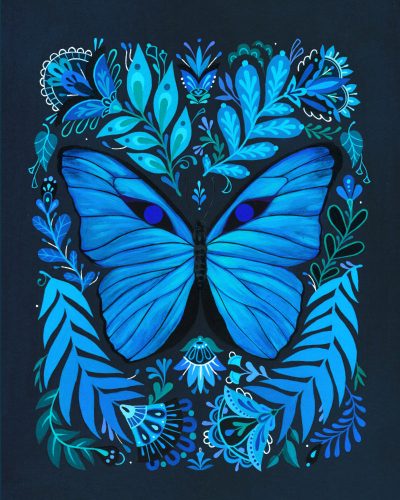 Maryann Held - Blue Morpho