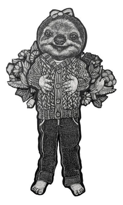 Andrea Hooge - A Peaceful Sloth