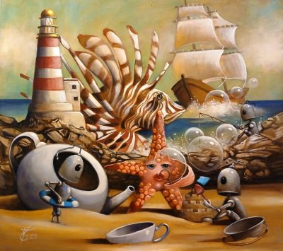 Zoe Chigi - A Day at Seaside