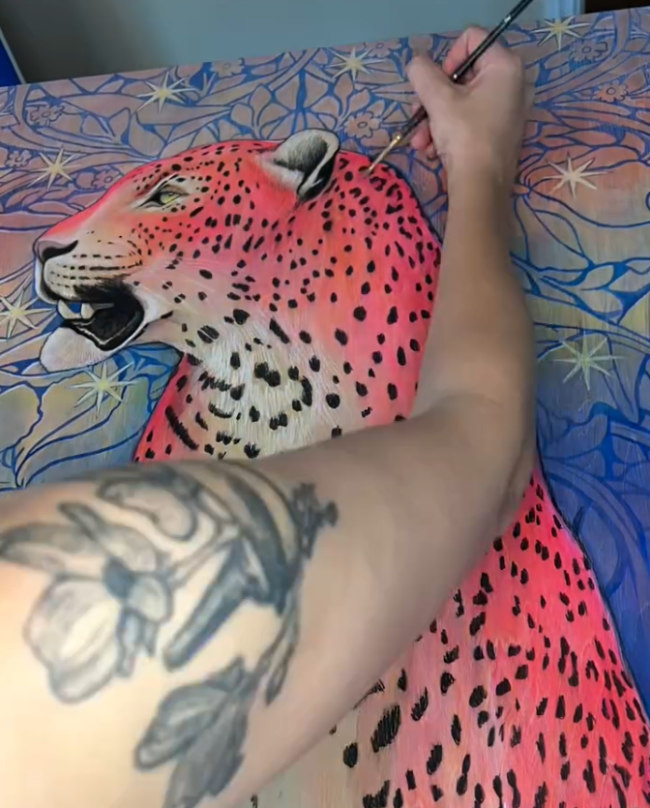Liz Bradford - Unfamiliar Paths - WIP