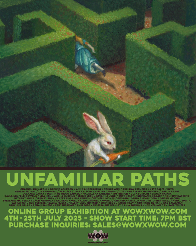 Unfamiliar Paths - Flyer (Santos)